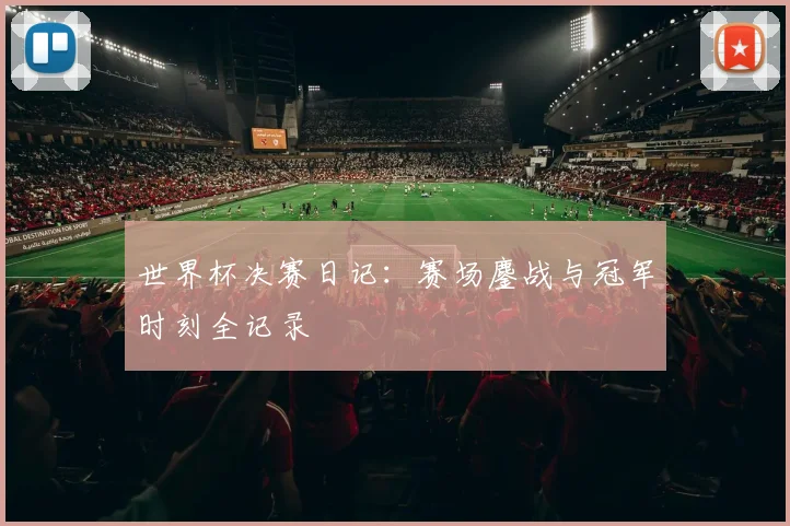 世界杯决赛日记：赛场鏖战与冠军时刻全记录